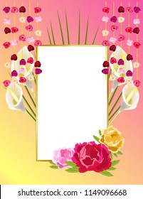 Wedding greeting card
