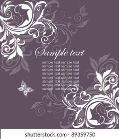 Wedding greeting card
