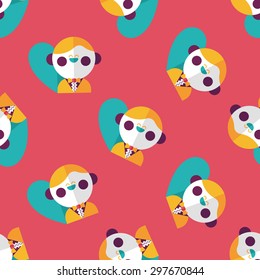 wedding groom flat icon,eps10 seamless pattern background