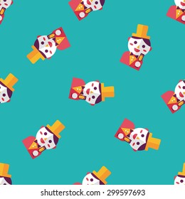 wedding groom flat icon,eps10 seamless pattern background