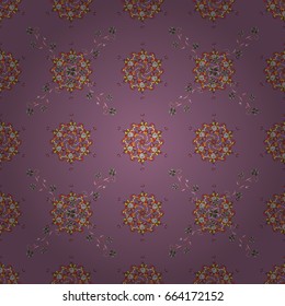 Wedding, holiday card. Colored. East, Islam, Indian, motifs. Arabic Mandala pattern on background. Orient, symmetry lace, fabric. Vintage vector decorative ornament. Ethnic texture.
