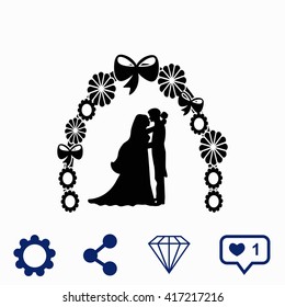 Wedding icon.