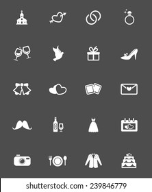 Wedding Icon Set