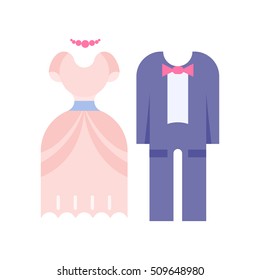 wedding icon set