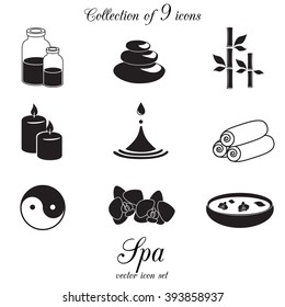 Wedding icon set. Vector illustration.