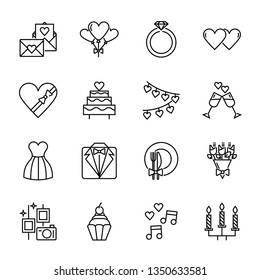 Wedding Icon Vector Design