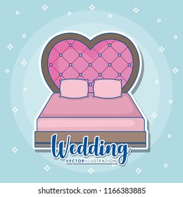 Wedding icons design