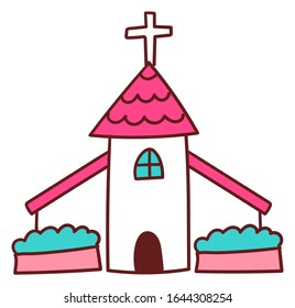 
wedding illustration icon frame logo material cute
