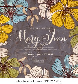 Wedding invitation