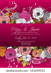 Wedding invitation