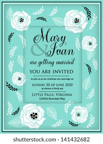 Wedding invitation