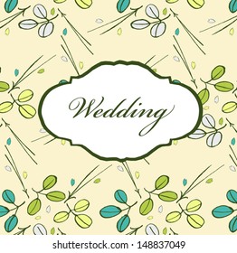 Wedding invitation 