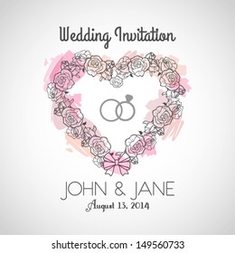 Wedding invitation