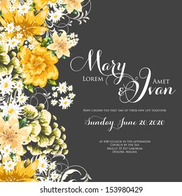 Wedding invitation