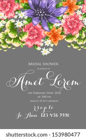 Wedding invitation