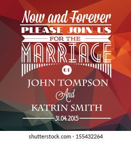 Wedding invitation