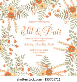 Wedding invitation