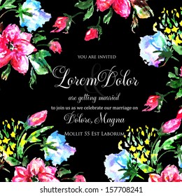 Wedding invitation