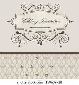 Wedding invitation
