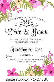 Wedding invitation