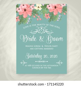 Wedding invitation