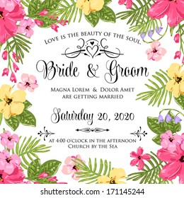 Wedding invitation