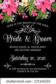 Wedding invitation