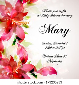 Wedding invitation