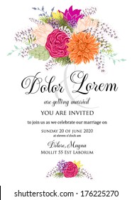 Wedding invitation