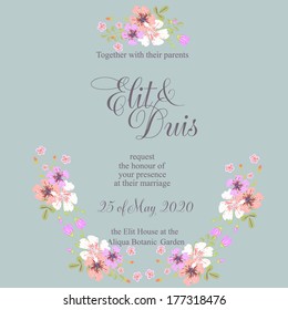 Wedding invitation