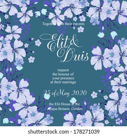 Wedding invitation