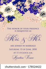 Wedding invitation