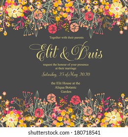 Wedding invitation