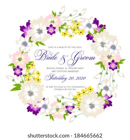 Wedding invitation
