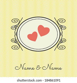 Wedding invitation
