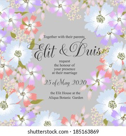 Wedding invitation