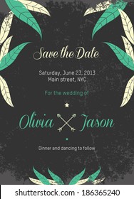 Wedding invitation 