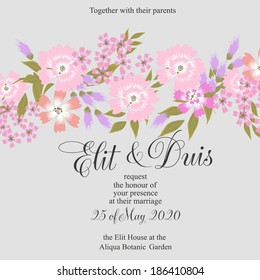 Wedding invitation