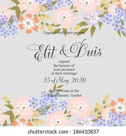 Wedding invitation