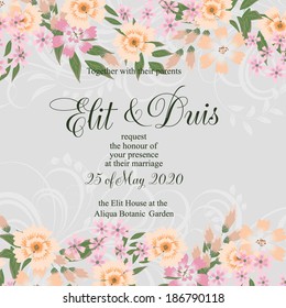 Wedding invitation
