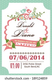 Wedding invitation