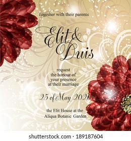 Wedding invitation