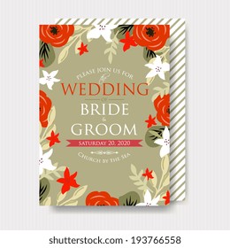 Wedding invitation