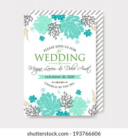 Wedding invitation