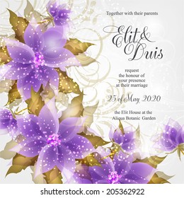 Wedding invitation