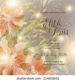 Wedding invitation