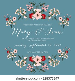 Wedding invitation