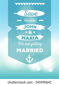 Wedding invitation