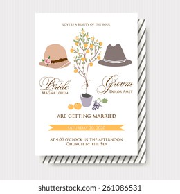 Wedding invitation