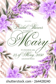 Wedding invitation